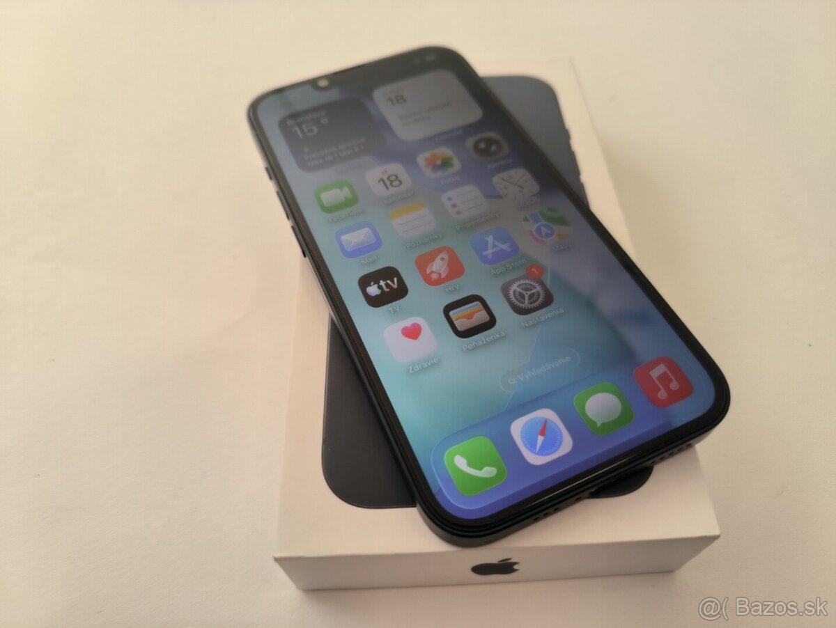 apple iphone 13 256gb Midnight / Batéria 100% - 4