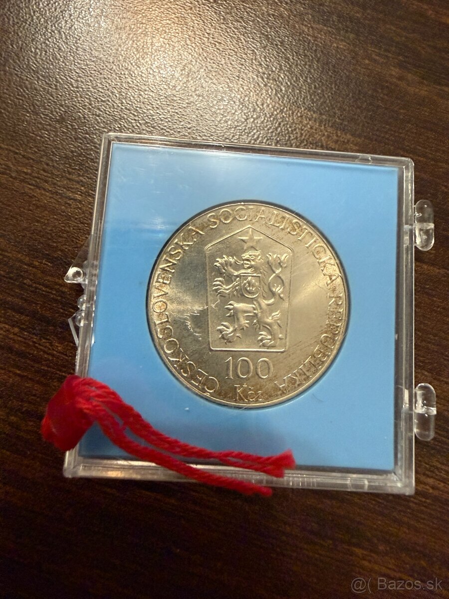 strieborne mince prof - 4