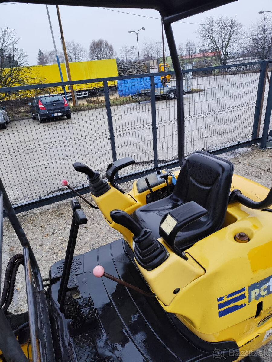 Mini bager Komatsu PC16 - 4