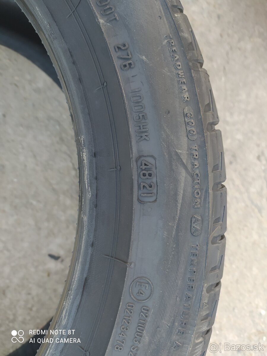 Predám nové pneu Bridgestone potenza sport 225/45/17 - 4