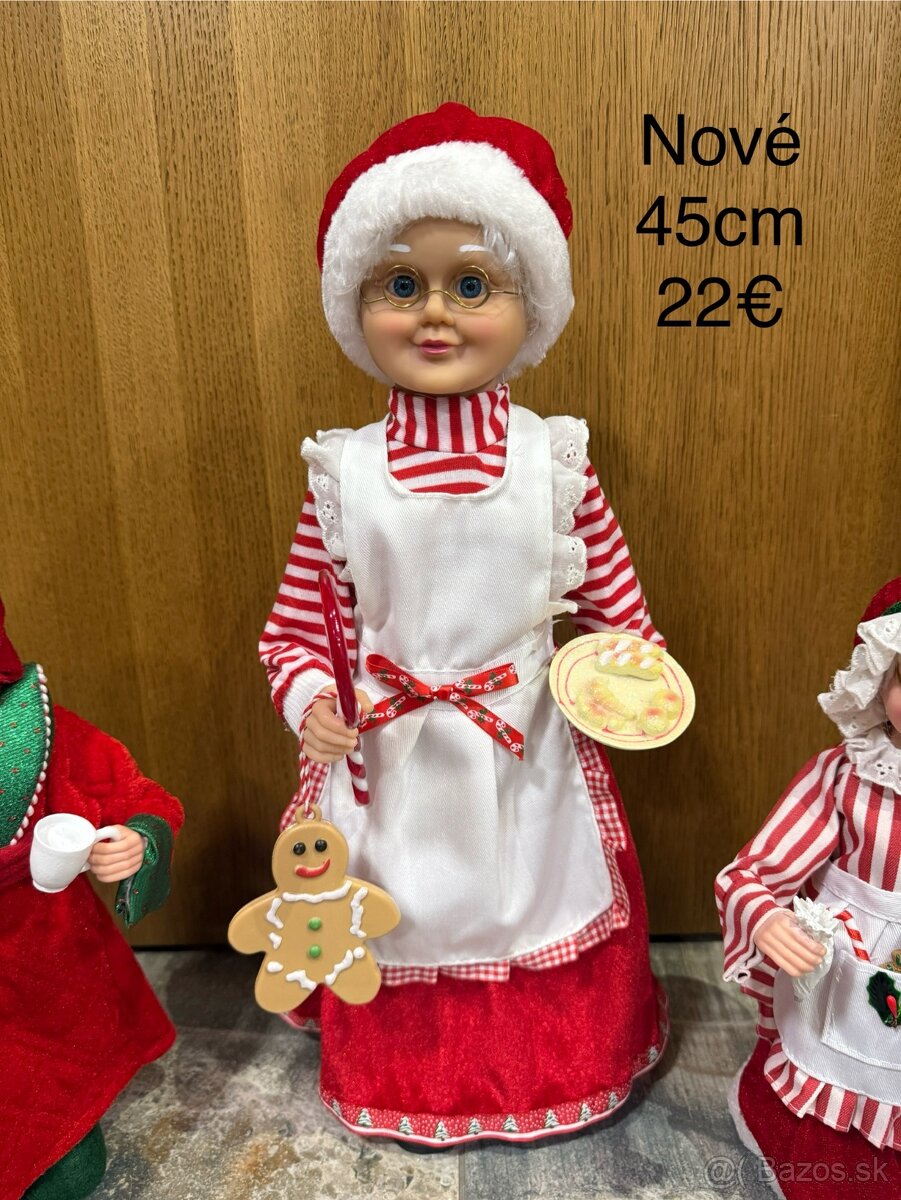 Vianočné dekorácie postavičky - 4