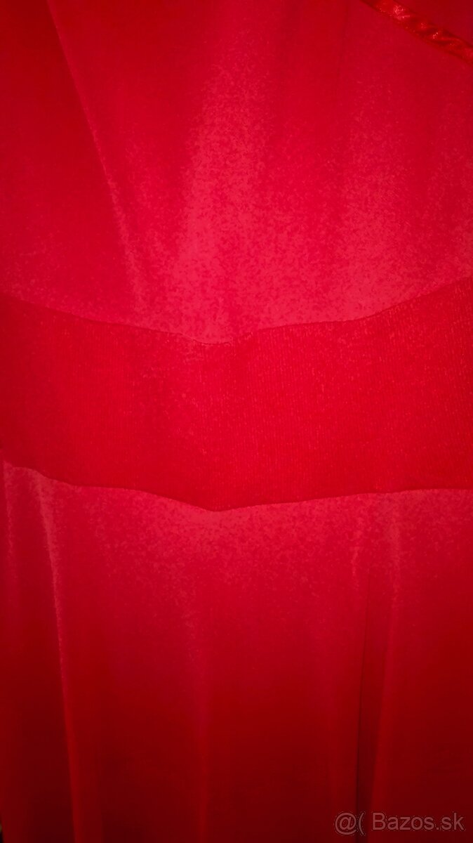 Dámske červené šaty L - 4