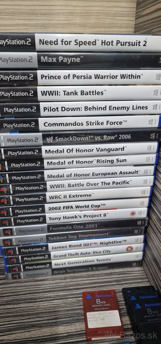 Predám PS2 FAT s hrami - 4