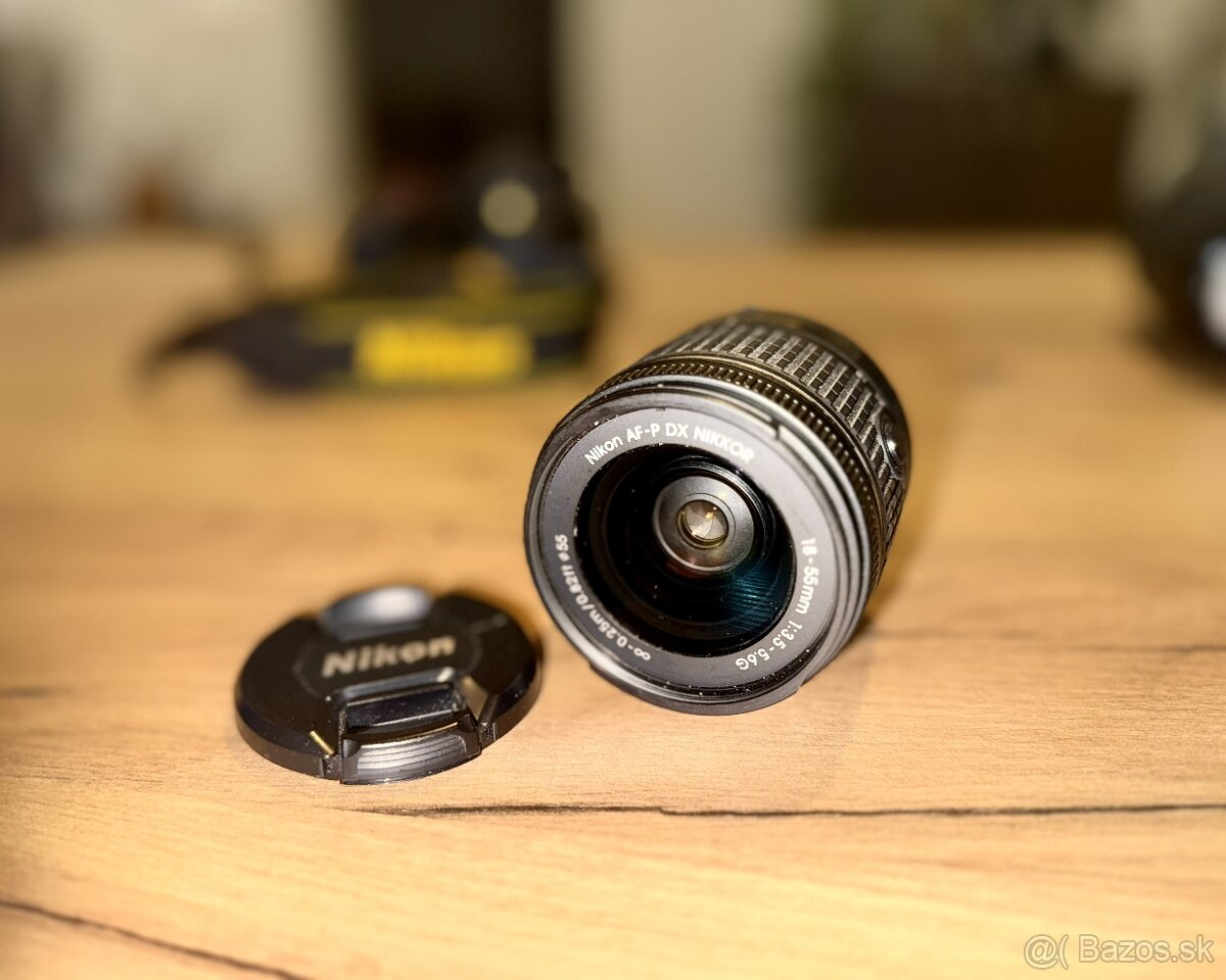 TOP STAV: Nikon D3500 set s 2 objektívmi – nafotených len 3 - 4