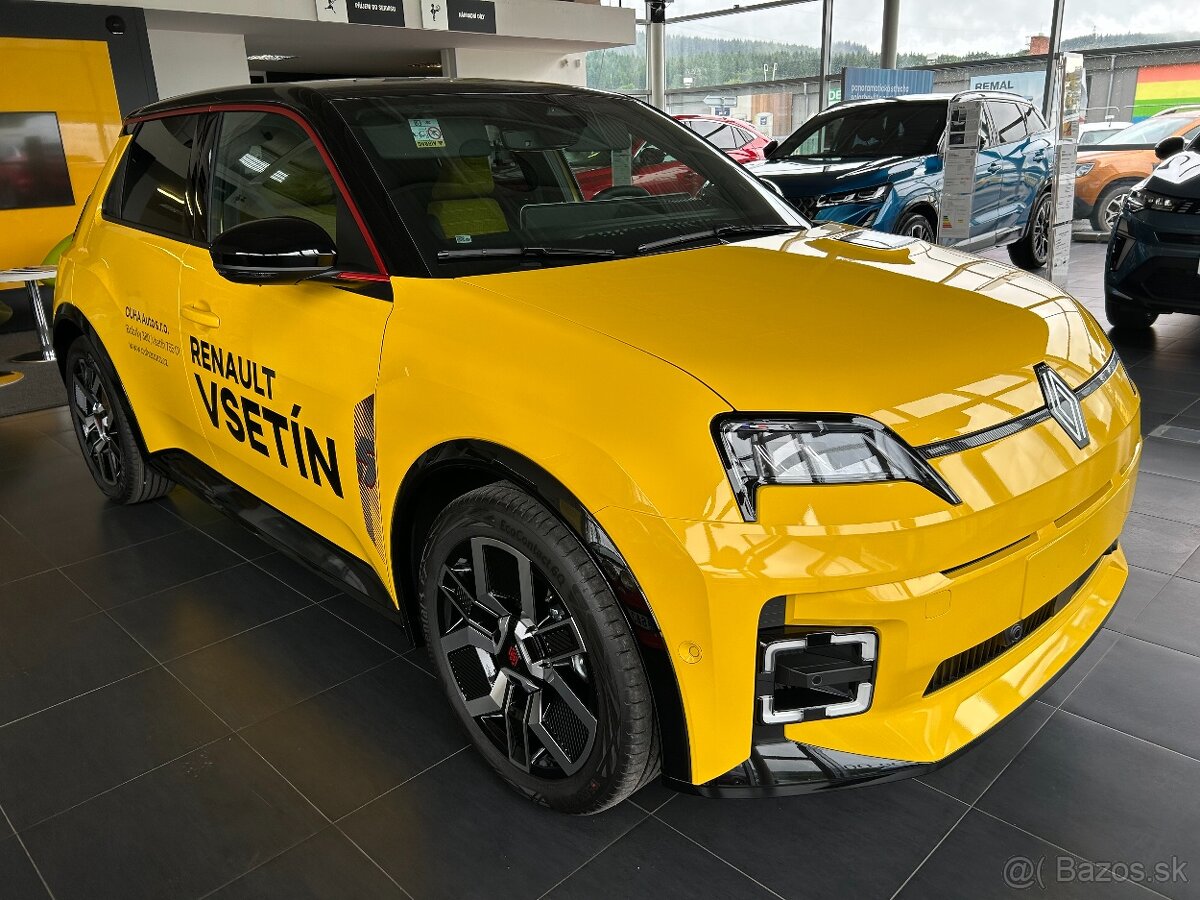 Renault R5 E-Tech elektrický Iconic Cinq 120k - NOVÉ VOZIDLO - 4
