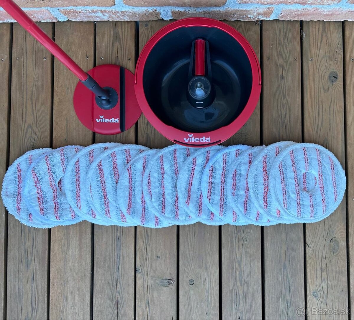 Mop Vileda Spin & Clean + 11 náhradných poťahov - 4