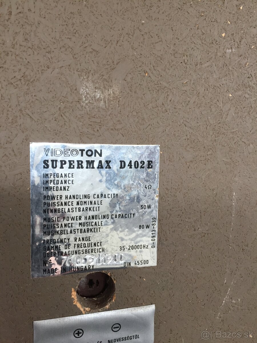 Videoton Supermax D 402 - 4