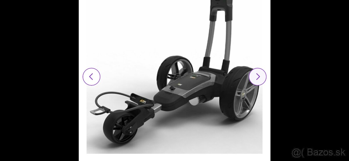 Predám novy el.vozik PowaKaddy FX7 EBS GPS Titan 36 Holes - 4