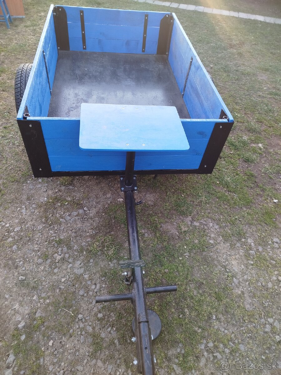 Vlečka za malotraktor -brzdena - 4