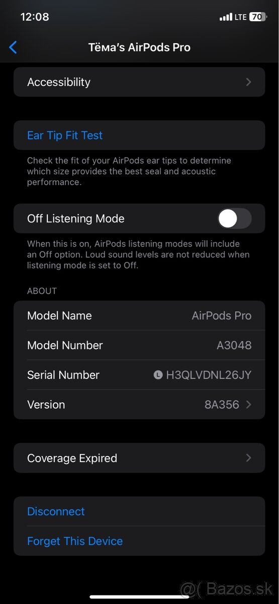 Apple Airpods Pro 2 ľavé slúchadla - 4