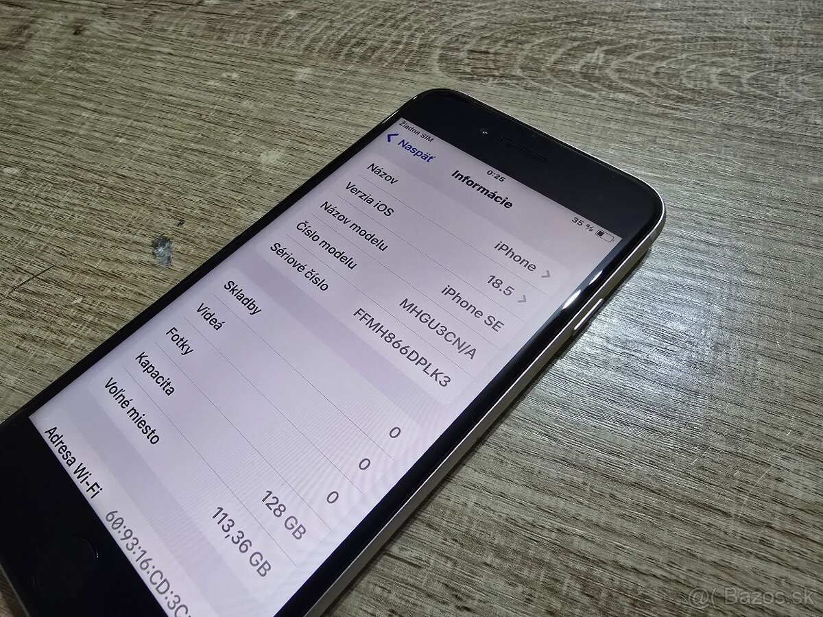 Iphone SE 2020 128gb v super stave bateria ma 94 percentne z - 4