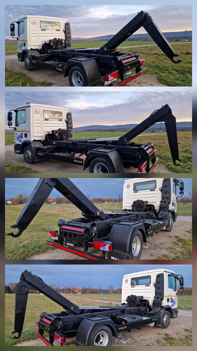 MAN TGL 8.180 HÁKOVÝ NOSIČ KONTAJNEROV EURO-5 - 4