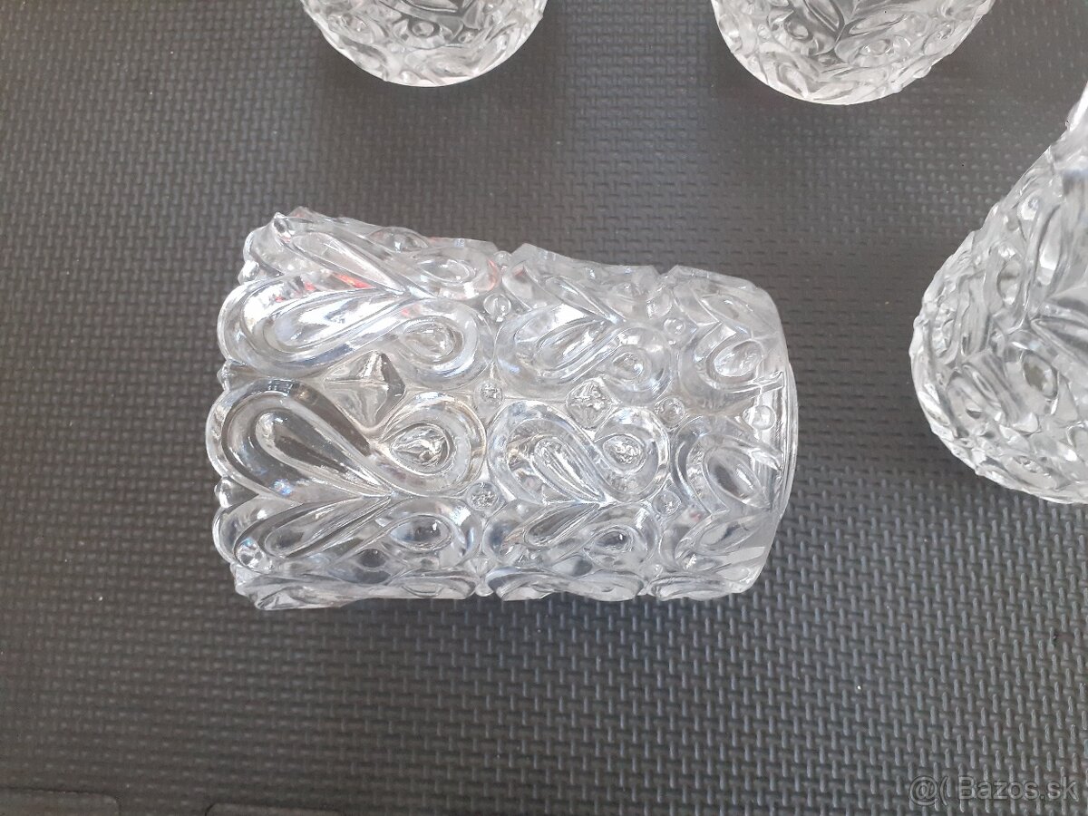 Sklenené kryty na luster 5 ks - 4