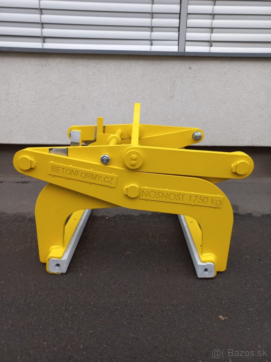 Samosvorné manipulační kleště - otáčeč bloků - 4