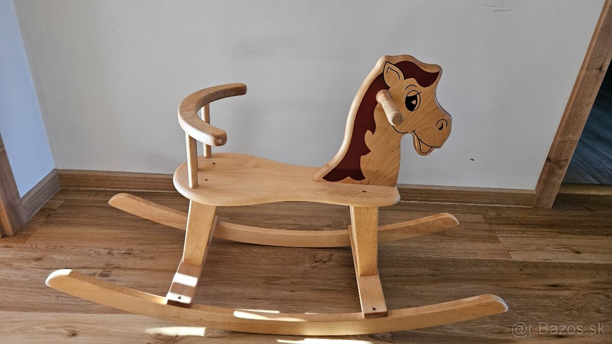 Drevený hojdací koník - 4
