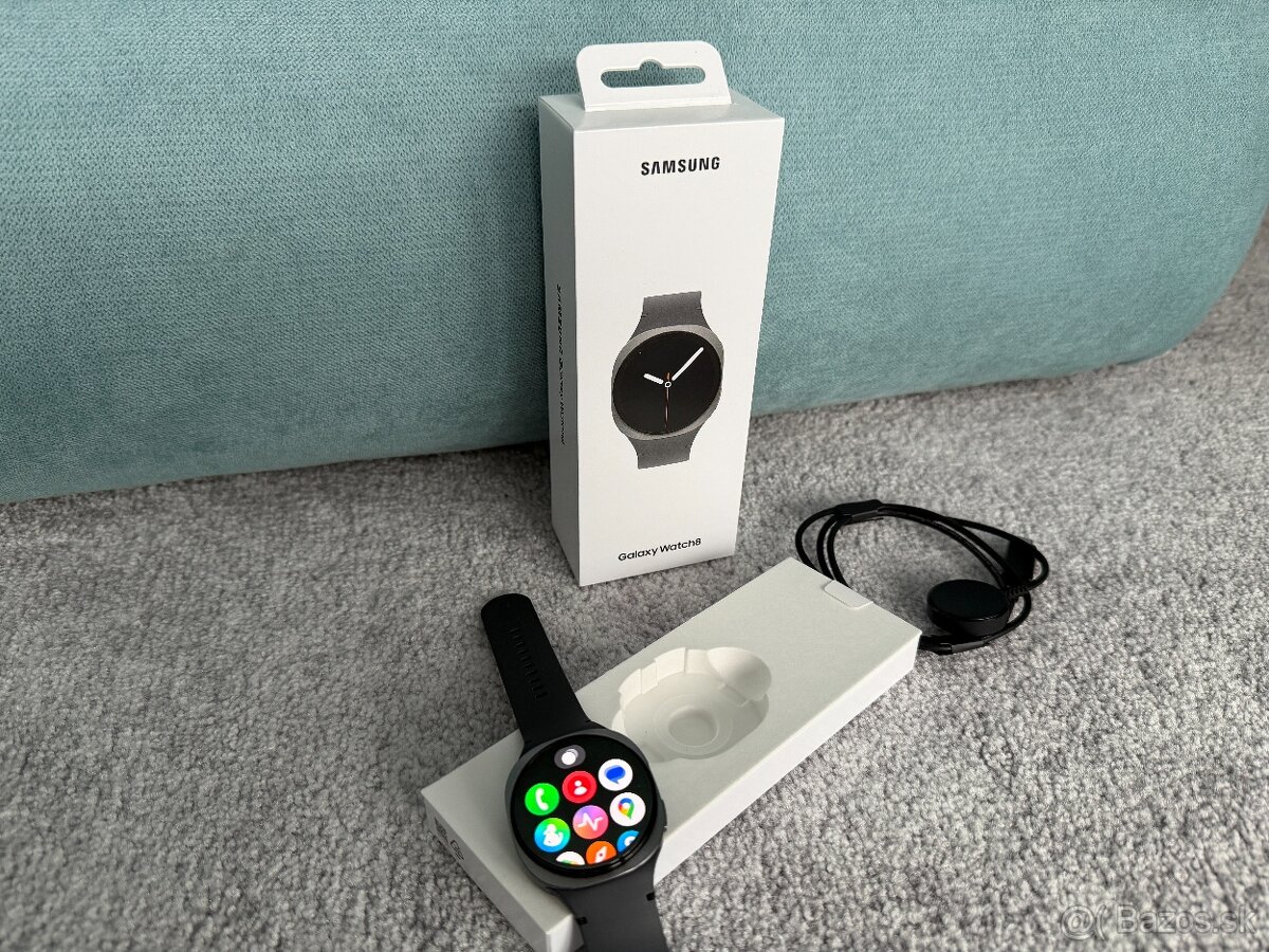 Samsung Galaxy Watch 8 40mm Graphite - NOVÉ - 4