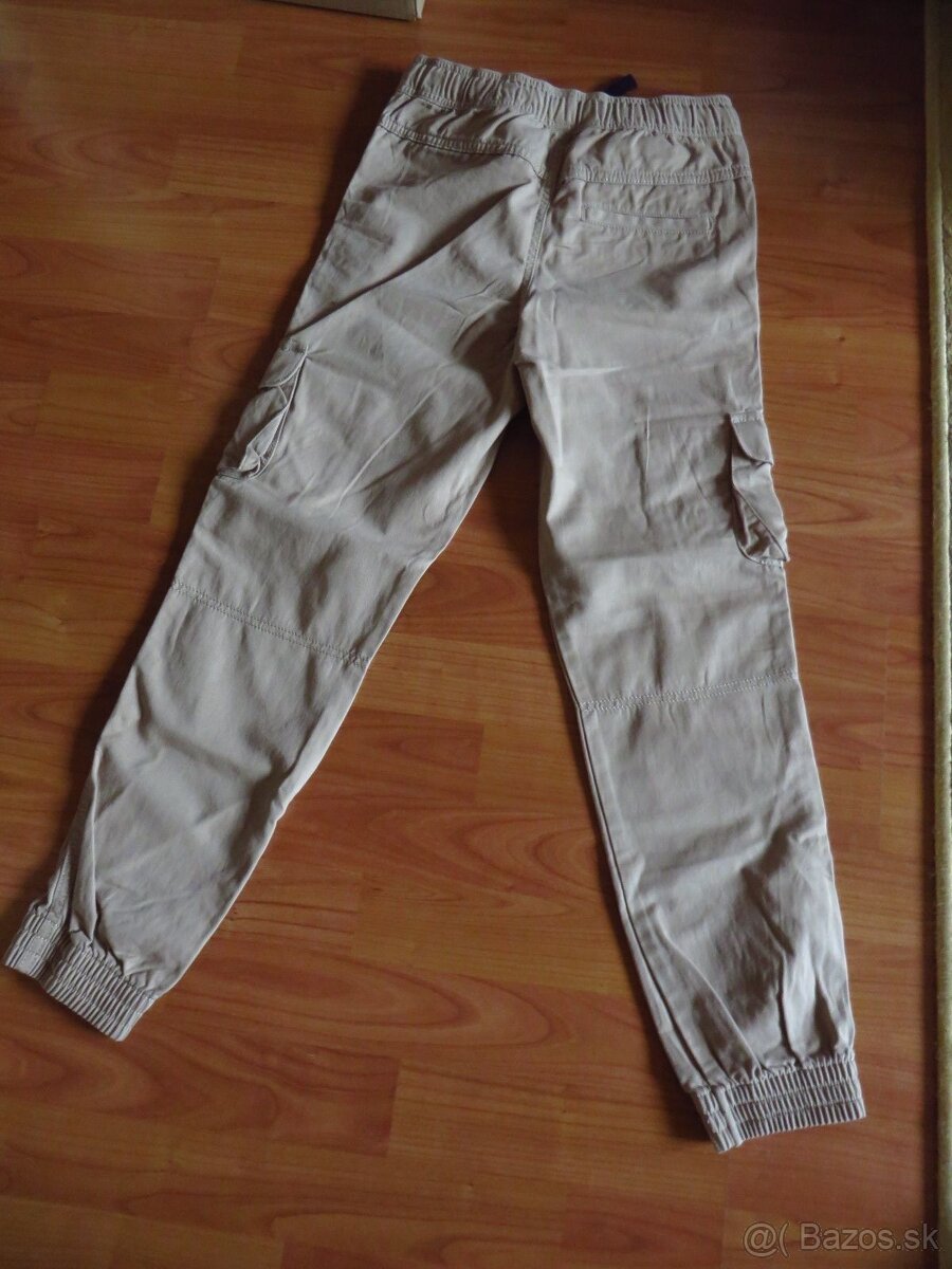 Dievčenské kapsáče - nohavice, veľ. 152 - FF - NOVÉ - 4