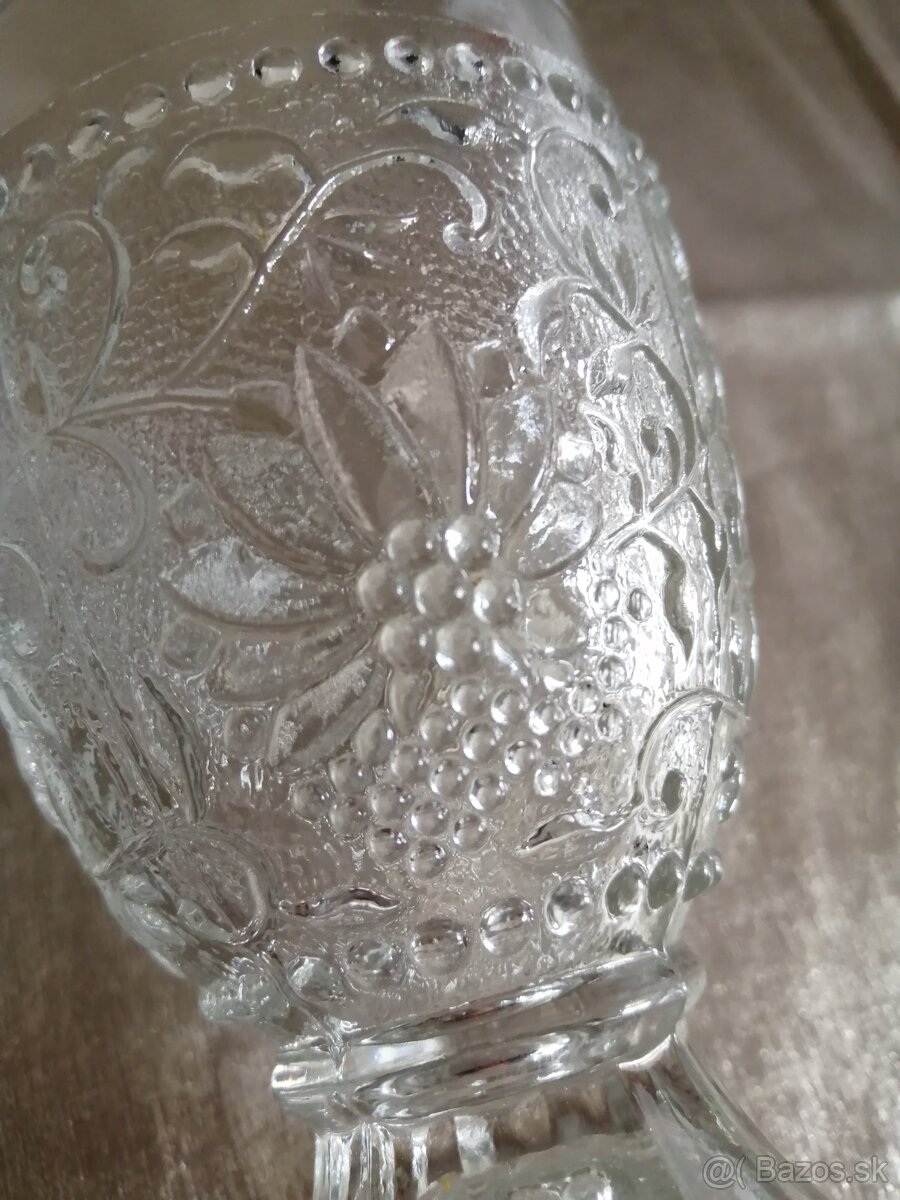 Elegantná retro súprava na nealko ako nová - 4