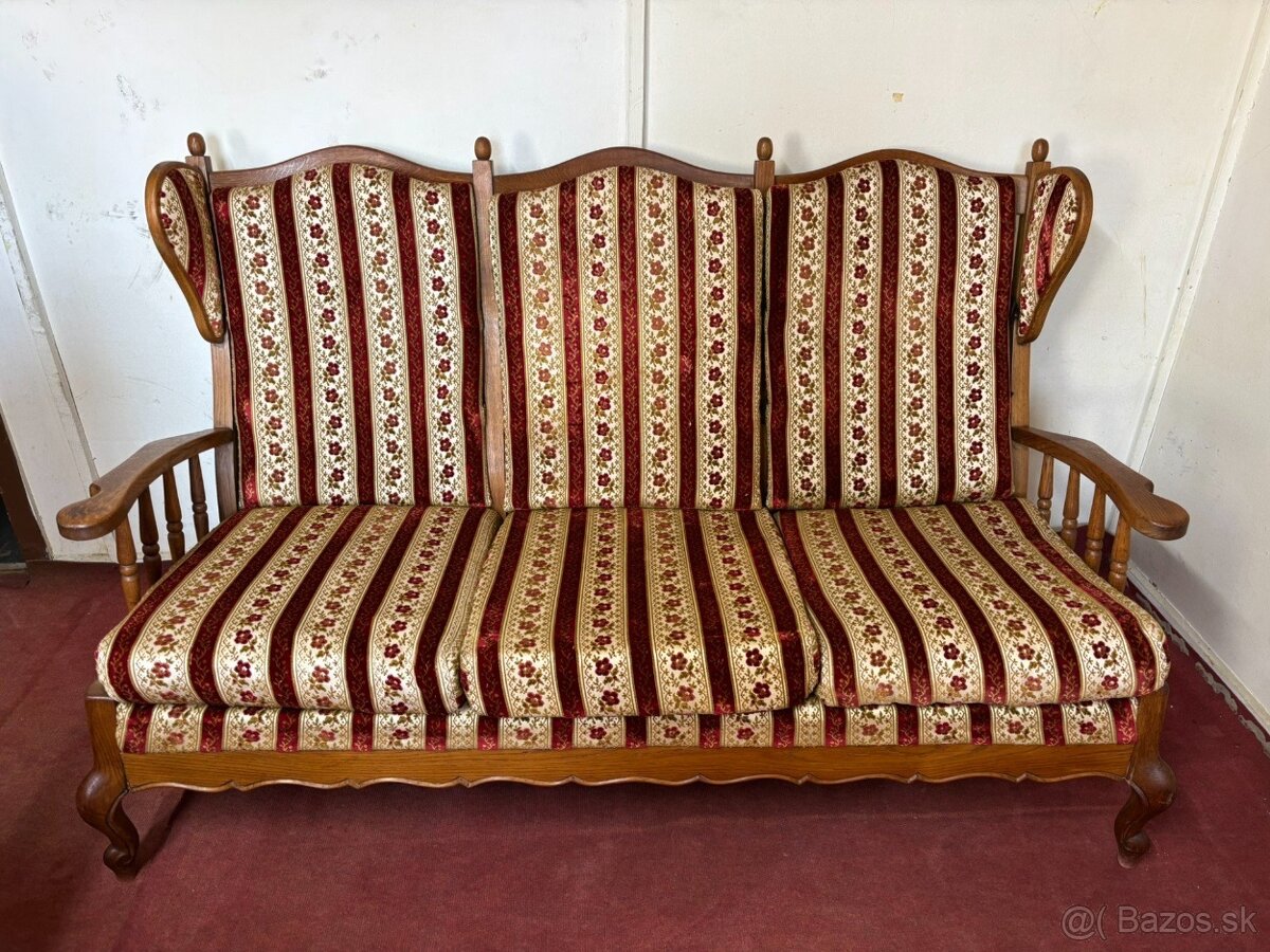 Zámecká sedacia súprava 3+1+1 - 4