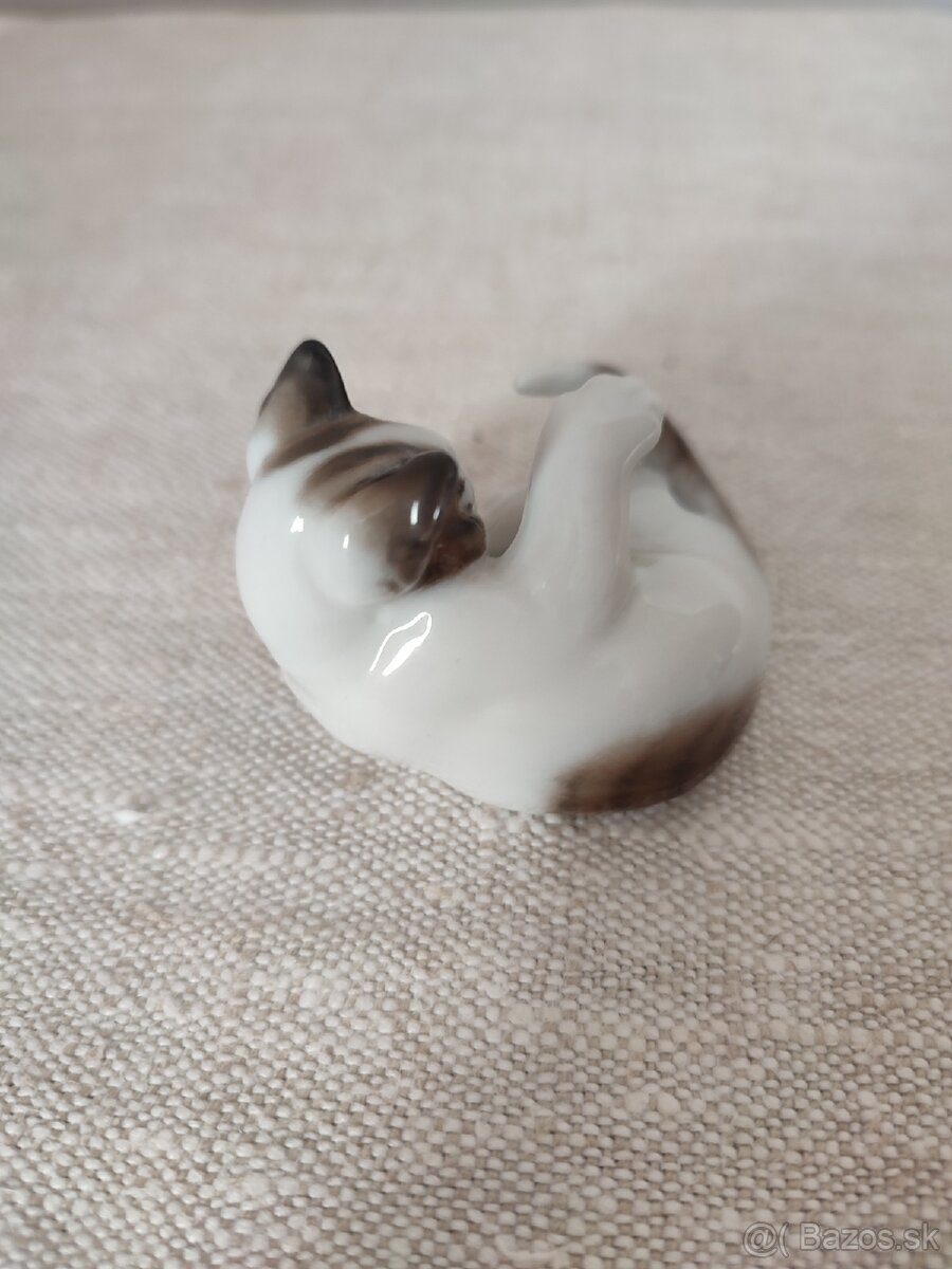 Rosenthal classic rose mačička porcelánová soška
- 4