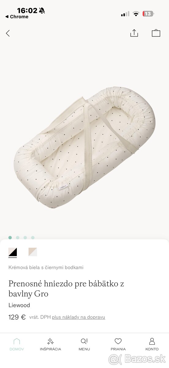 Predam krasne hniezdo pre babatko Liewood - 4