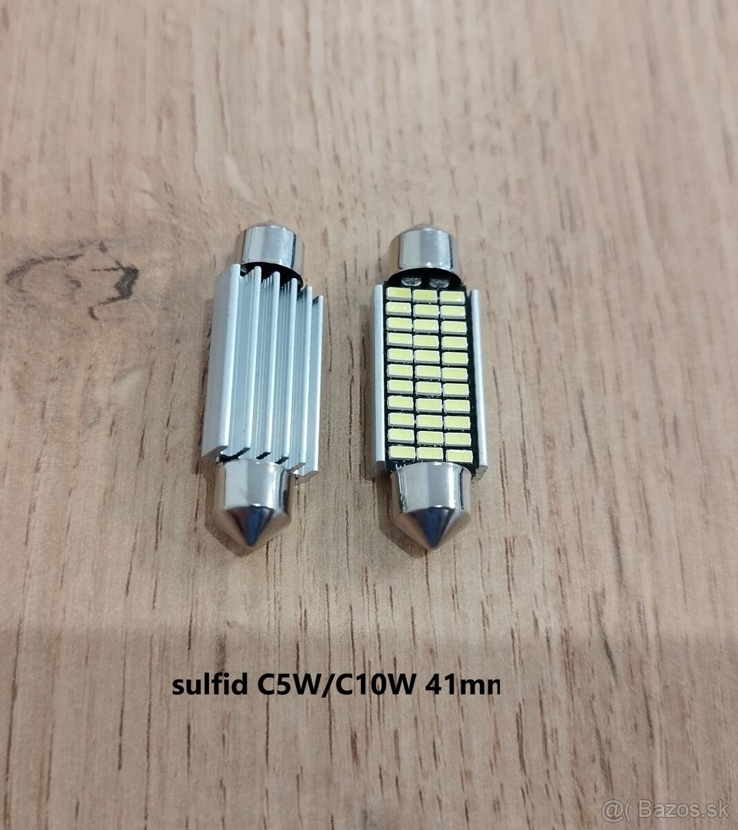LED T10, T15, sulfidky C5W/C10W - 4