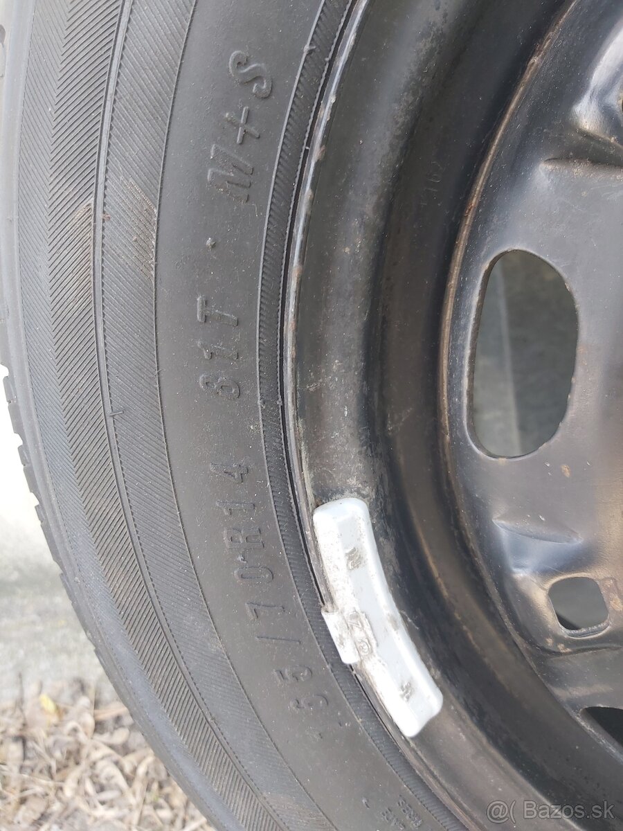 Nové rezervné koleso Fabia 1. - 4