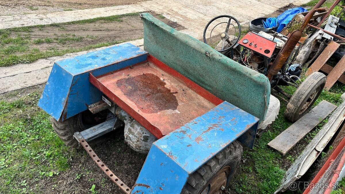 Malotraktor domáca výroba - 4