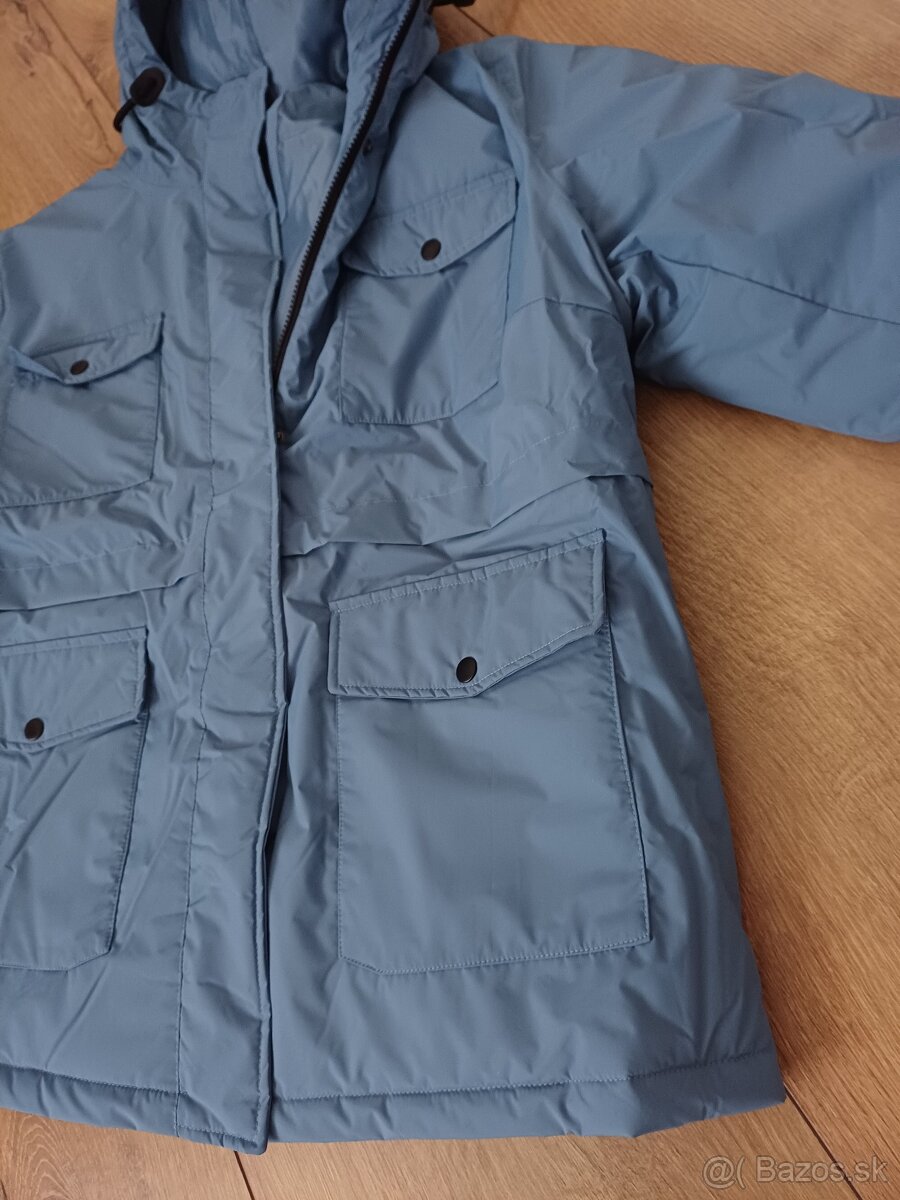 Dámska modrá bunda - 4