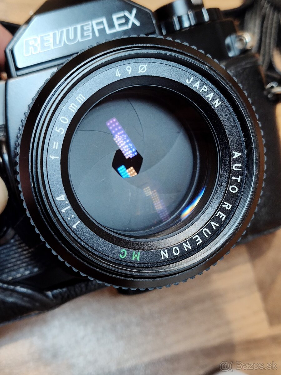 Kinofilm Revueflex AC-2 + objektivy 50/1.4 + 135/2.8 - 4