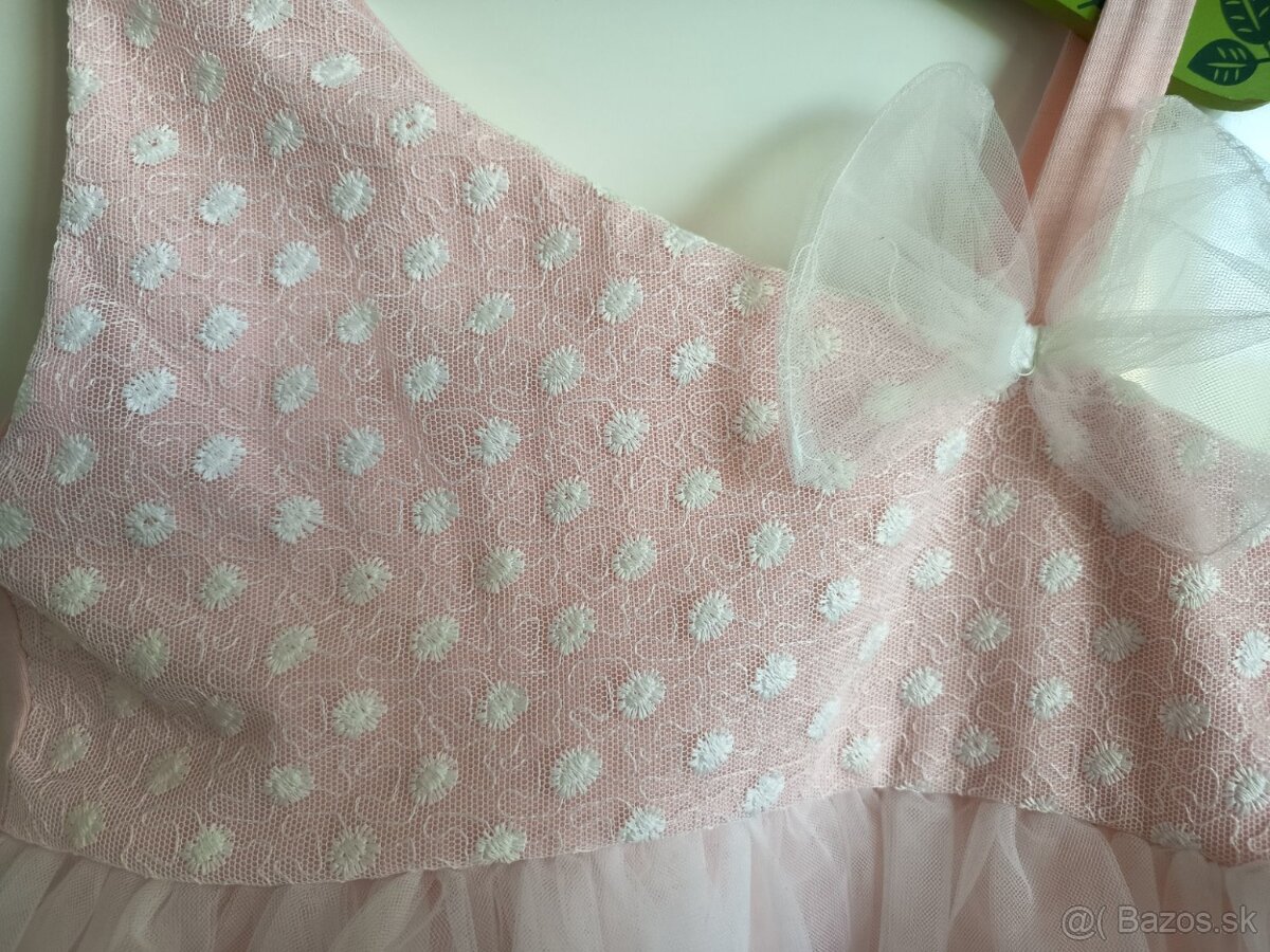 Nové šaty 110 + bolerko - 4