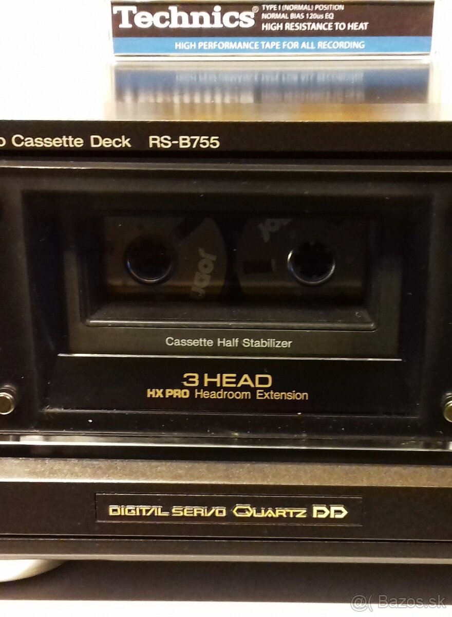 ClassAA spickovy 3-hlavovy deck TECHNICS RS-B755 JAPAN, AK60 - 4