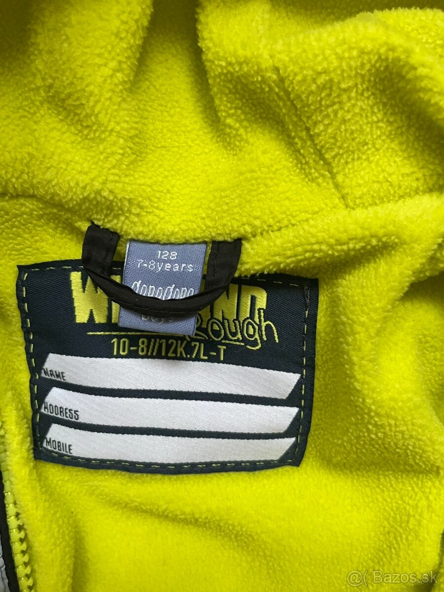 Detská zimná bunda vel.128 - 4