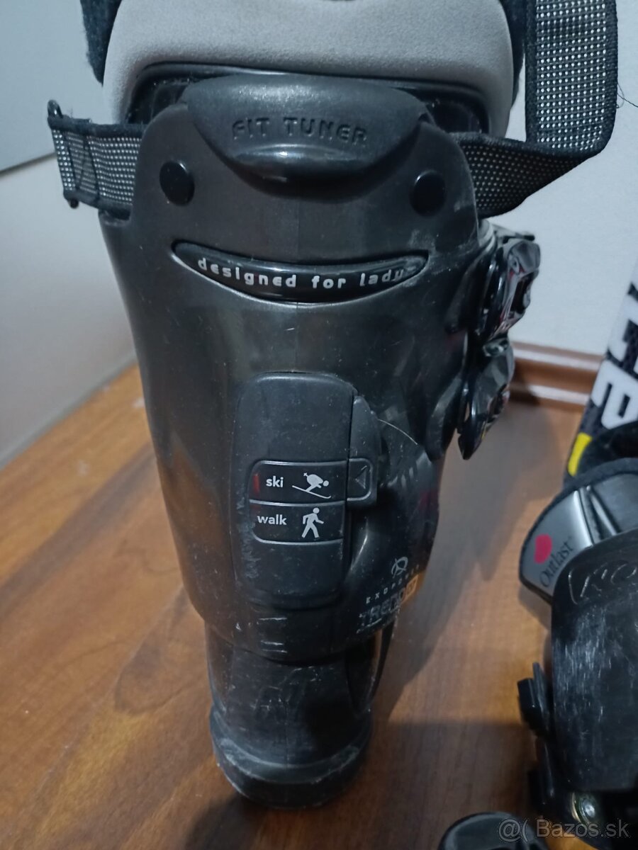 Lyže Atomic 130cm, lyžiarky Nordica veľ. 24 - 4