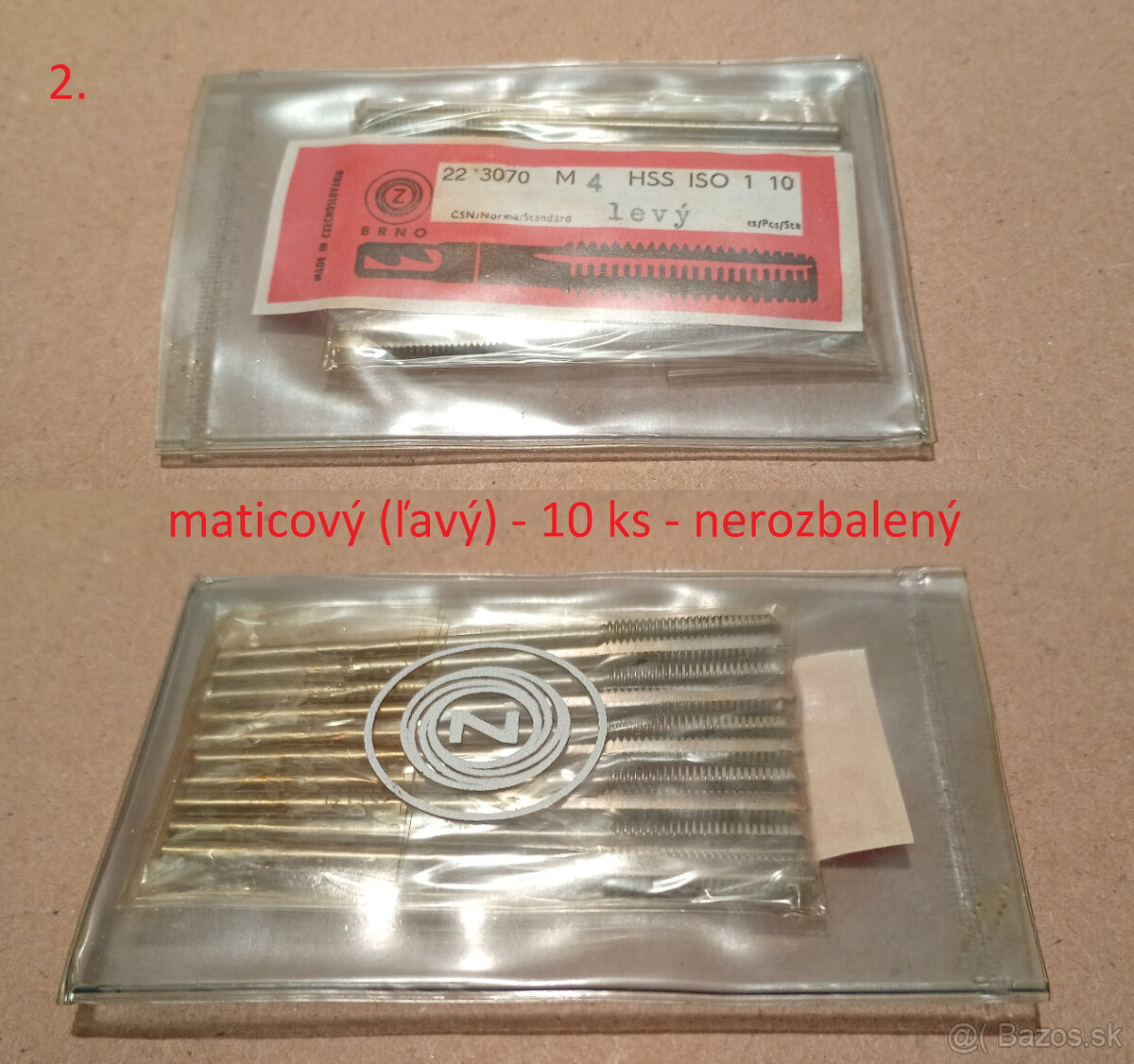 Závitníky a očká na predaj - 4