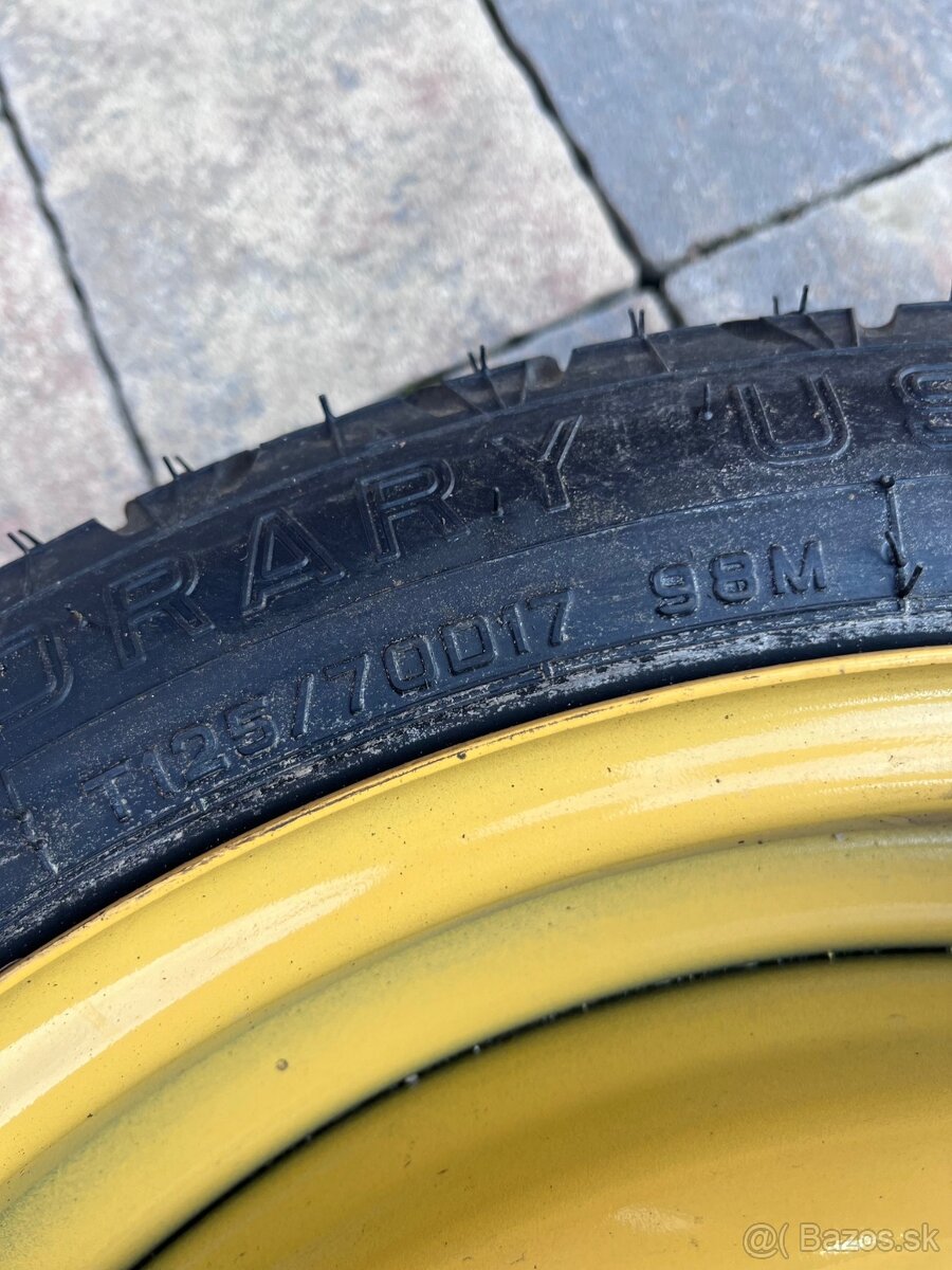 Rezervné koleso Suzuki R17, 4x100 - 4