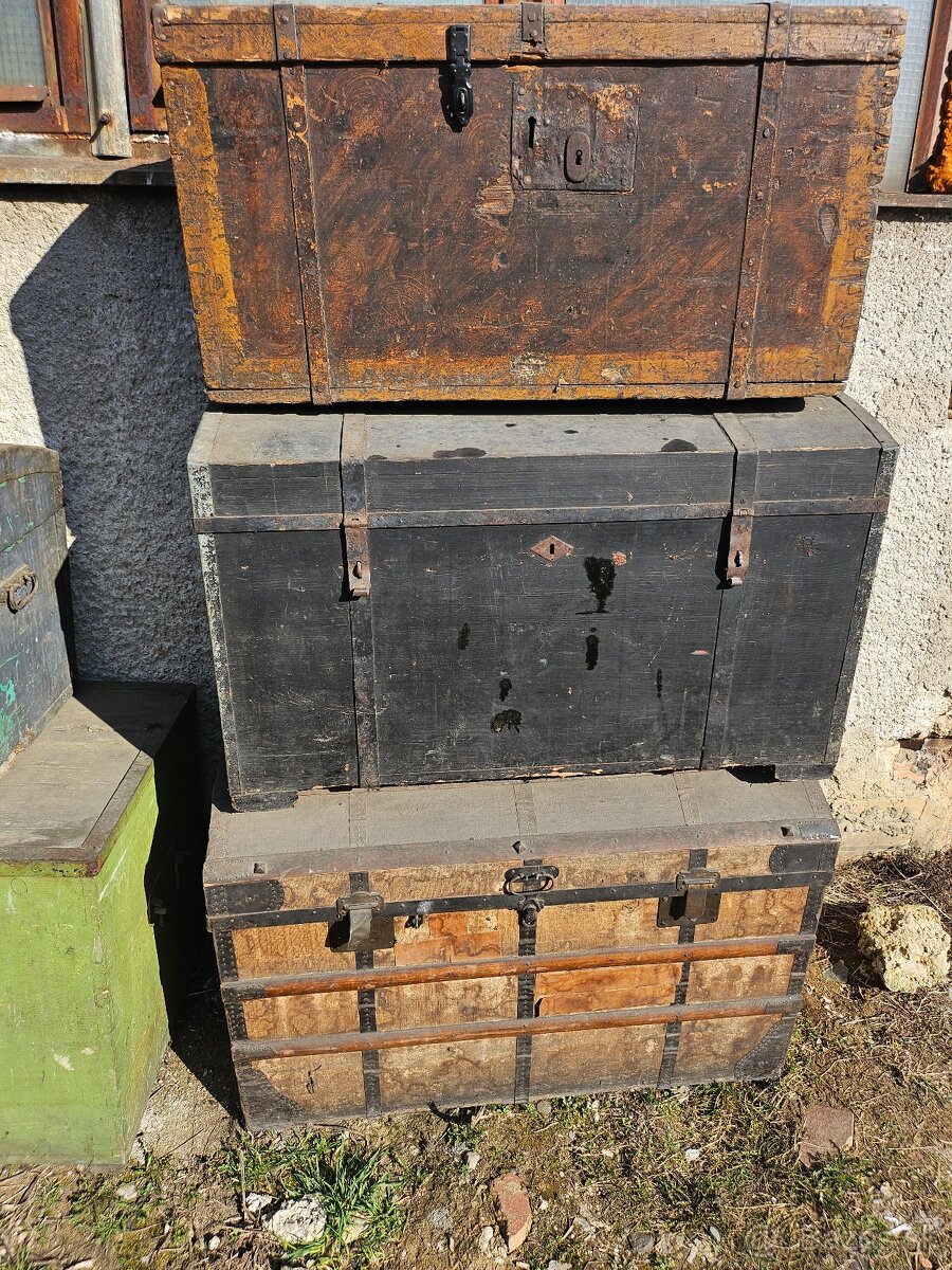 Kufre / starozitne truhlice - 4