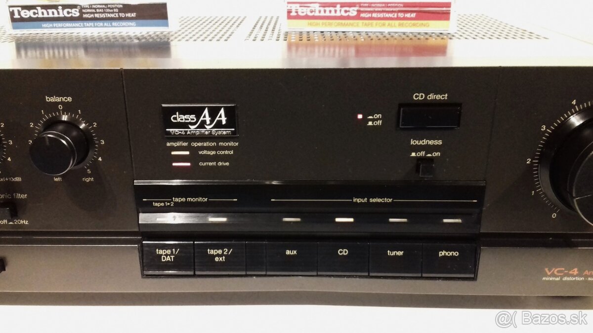 ClassAA spickovy 450W zosilnovac TECHNICS SU-V450 Japan AZ47 - 4