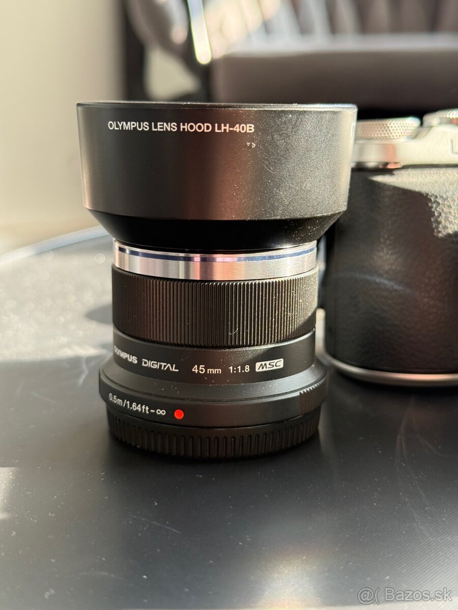 Panasonic LUMIX DMC-GX7 silver + Sigma 16mm 1.4 + OL45mm 1.8 - 4