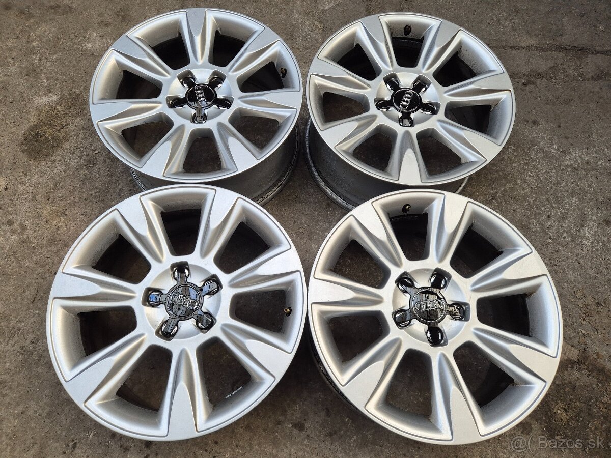 5x112 r17 ET28 x 7,5J elektróny originál AUDI - 4