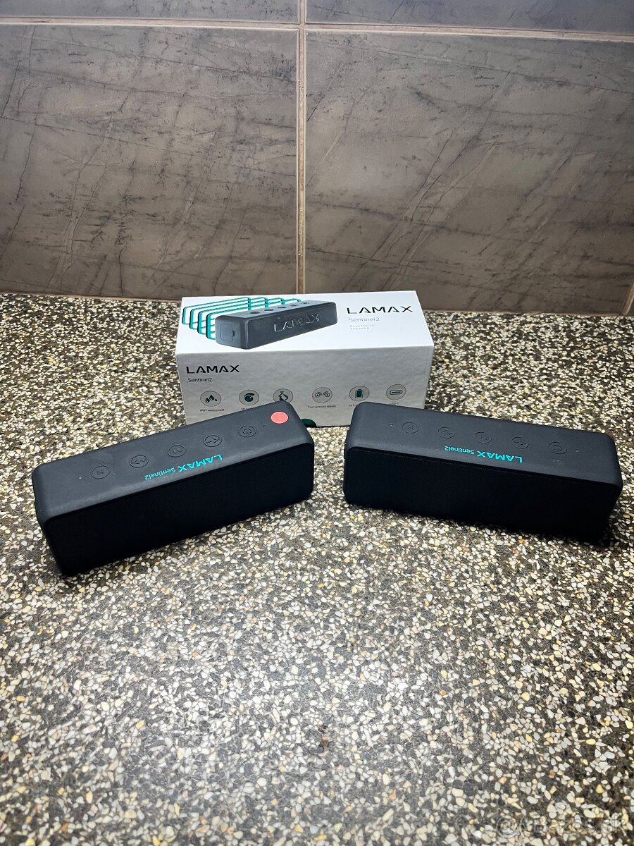 Predám Lamax Sentinel 2 Bluetooth reproduktor - 4