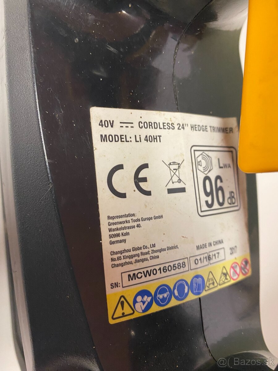 Plotostrih McCulloch Li40HT - 4