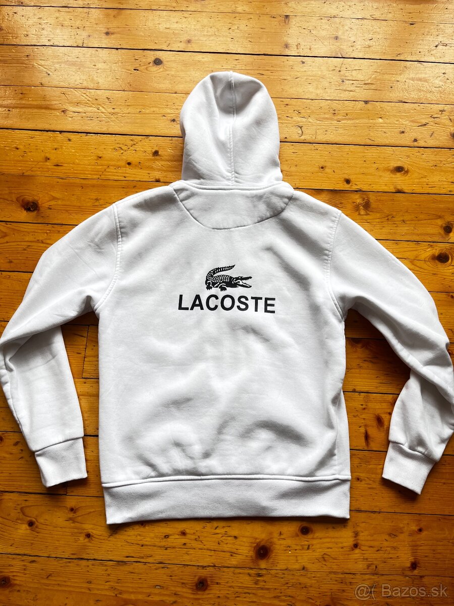 Biela mikina Lacoste M - 4