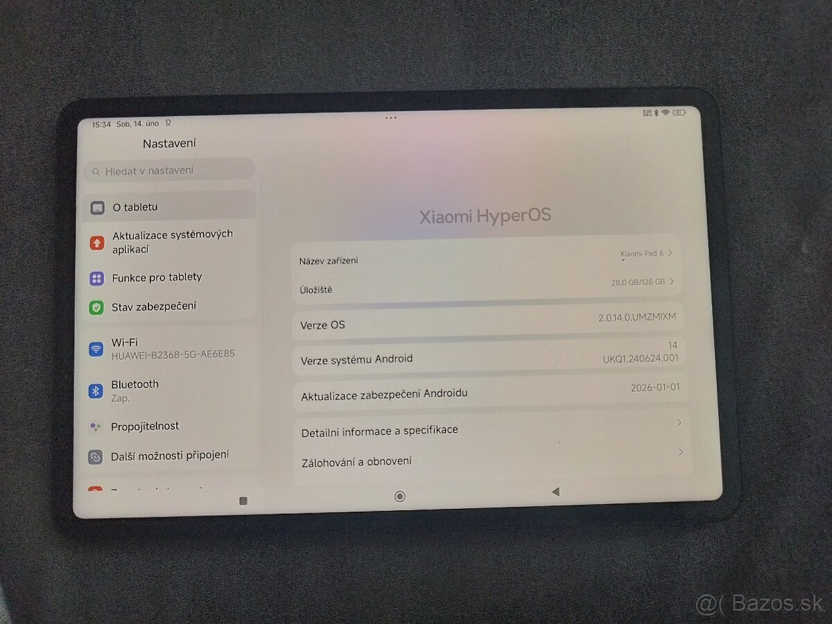 Tablet Xiaomi Pad 6 6/128GB - 4