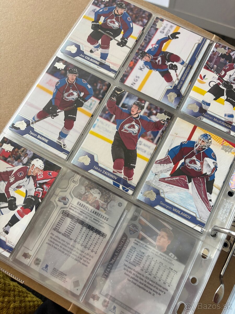 Hokejové karty - Colorado Avalanche - 4