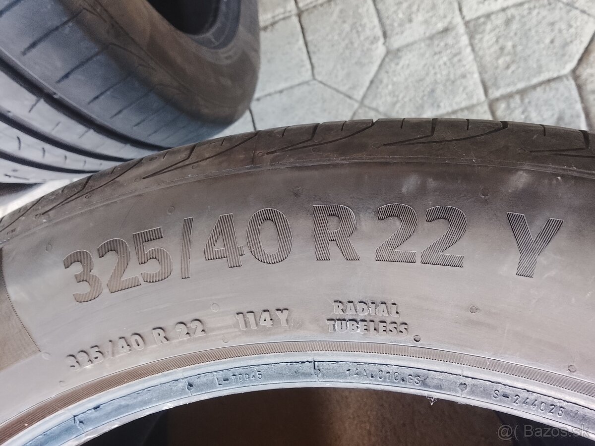 Predám letné pneu 285/45/r22 - 4