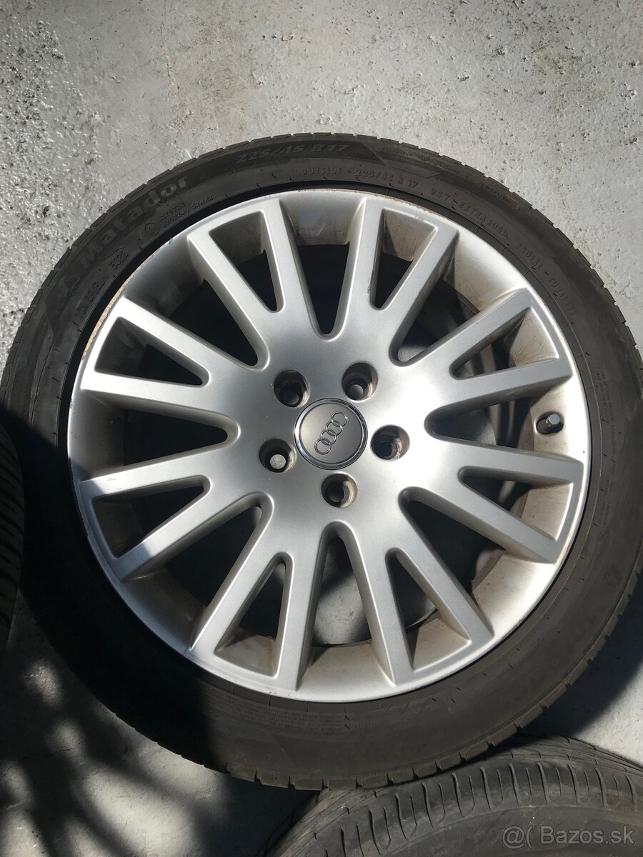 Audi disky plus pneu letne - 4