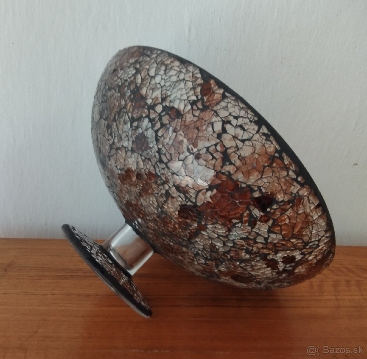 Sklenená dekoračná misa - 4