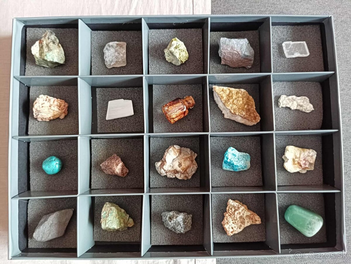 Zbierka minerálov 80 kusov - 4