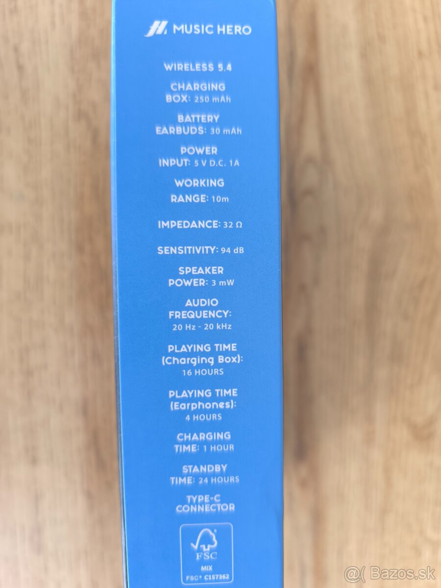 Music Hero - Bezdrôtové slúchadlá TWS MY-BEAT, biela - 4